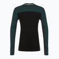 Bluză termică pentru bărbați Smartwool Classic Thermal Merino Base Layer Colorblock Crew Boxed twilling blue/black 3