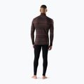 Bluză termică pentru bărbați Smartwool Classic Thermal Merino Base Layer 1/4 Zip Boxed culoarea nurcă schimbare 2