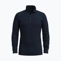 Bluză termoactivă pentru femei Smartwool Classic Thermal Merino Base Layer 1/4 Zip Boxed deep navy