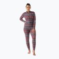 Combinezon termoactiv pentru femei Smartwool Classic Thermal Merino Base Layer One Piece currant alpine