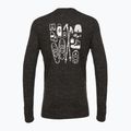 Longsleeve pentru bărbați  Smartwool Merino Hemp Blend Gear Up Graphic black heather 4