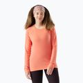 Bluză termică pentru femei Smartwool Merino 250 Baselayer Crew Boxed coral reef