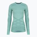 Bluză termică pentru femei cu mânecă lungă Smartwool Intraknit Thermal Merino Baselayer Crew Pacific Blue/Nightfall Blue