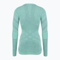 Bluză termică damă Smartwool Intraknit Thermal Merino Baselayer Crew pacific blue/nightfall blue 2