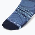 Șosete Smartwool Hike Light Cushion Mountain Pattern Crew nightfall blue 3