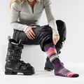 Șosete de schi pentru femei Smartwool Ski Targeted Cushion Pattern OTC purple iris 2