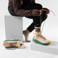 Șosete Smartwool Hike Targeted Cushion Bear Stripe Mid Crew ash 2