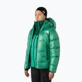 Geacă izolată pentru femei The North Face Summit Pumori Down Parka nebula green 4