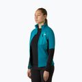 Bluza damă The North Face Polartec Powergrid Stormgap gri antracit/negru tnf 4