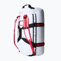 Geantă de voiaj The North Face Base Camp Duffel M 71 l alb/negru/roșu înălțime 3