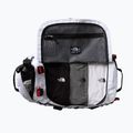 Geantă de voiaj The North Face Base Camp Duffel M 71 l alb/negru/roșu înălțime 4
