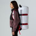 Geantă de voiaj The North Face Base Camp Duffel M 71 l alb/negru/roșu înălțime 6