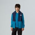 Bluză fleece pentru copii The North Face Teen Glacier Full Zip Hoodie dusk blue/summit navy 6