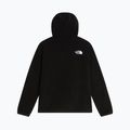 Bluză fleece pentru copii The North Face Teen Glacier Full Zip Hoodie tnf black 2