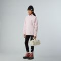 Bluză fleece pentru copii The North Face Teen Glacier 1/4 Zip pale blossom 4