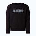 Bluză pentru copii The North Face Reflective Logo Relaxed Crew black 4