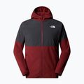 Bluză pentru bărbați The North Face Glacier Heavyweight Full Zip HD sumac/asphalt grey 5