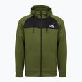 Hanorac pentru bărbați  The North Face Reaxion Fleece Full Zip Hoodie woodland green/black