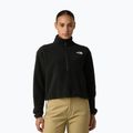 Bluză pentru femei The North Face Glacier Fleece 1/2 Zip Short black