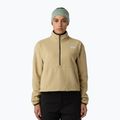 Bluză pentru femei The North Face Glacier Fleece 1/2 Zip Short khaki stone