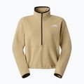Bluză pentru femei The North Face Glacier Fleece 1/2 Zip Short khaki stone 4