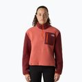 Bluză pentru femei The North Face Yumiori 1/4 Zip mars dust/sumac/solar flare