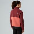 Bluză pentru femei The North Face Yumiori 1/4 Zip mars dust/sumac/solar flare 3