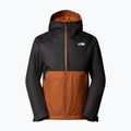 Geacă cu puf pentru bărbați The North Face Millerton Insulated burnt umber/black 5