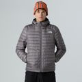 Geacă matlasată pentru bărbați The North Face Huila Synthetic Hoodie smoked pearl