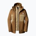 Geacă de snowboard pentru bărbați  The North Face Fourbarrel Triclimate utility brown/khaki 8