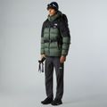 Barbati The North Face Diablo Down 2.0 Hoodie umăr mist / negru heather jos sacou 2