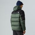 Barbati The North Face Diablo Down 2.0 Hoodie umăr mist / negru heather jos sacou 3