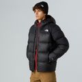 Jachetă de puf pentru bărbați The North Face Diablo Down 2.0 Hoodie negru/negru/ puf reciclat 4