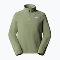 Bluză  pentru bărbați The North Face Glacier Fleece 1/4 Zip bark mist 4