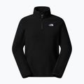 Bluză  pentru bărbați The North Face Glacier Fleece 1/4 Zip black 3