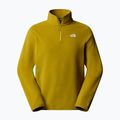 Bluză  pentru bărbați The North Face Glacier Fleece 1/4 Zip deep dijon 4