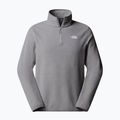 Bluză pentru bărbați The North Face Glacier Fleece 1/4 Zip mid grey heather 4