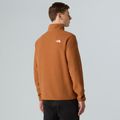 Bluză  pentru bărbați The North Face Glacier Fleece 1/4 Zip burnt umber 3