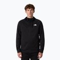 Bluză pentru bărbați The North Face Reaxion 2.0 Hooded Full Zip black heather