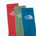 Șosete The North Face Multi Sport Cush Crew Sock 3 perechi dusk blue/slate moss 2