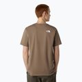 Tricou pentru bărbați The North Face Simple Dome mocha brown 2
