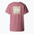 Femeii T-shirt The North Face Box Nse Relaxat nostalgia rose/gravel 5