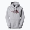 Bluză pentru femei The North Face Drew Peak Pullover Hoodie lightgreyheather/tawnyquartz 4