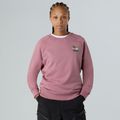 Bluză pentru femei The North Face Connect Relaxed Crew Graphic nostalgia rose