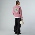 Bluză pentru femei The North Face Connect Relaxed Crew Graphic nostalgia rose 3