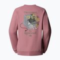 Bluză pentru femei The North Face Connect Relaxed Crew Graphic nostalgia rose 5