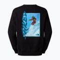 Bluză pentru bărbați The North Face NSE Slopes Relaxed Crew Graphite black 5