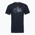 Tricou pentru bărbați Smartwool Peak Bagger Active SS Graphic Tee navy