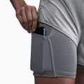 Pantaloni scurți pentru femei Nike One Dri-Fit High-Waisted 3" 2In1 smoke grey/heather 6