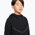 Bluză pentru copii Nike Sportswear Tech Fleece Full Zip black/black/black 4